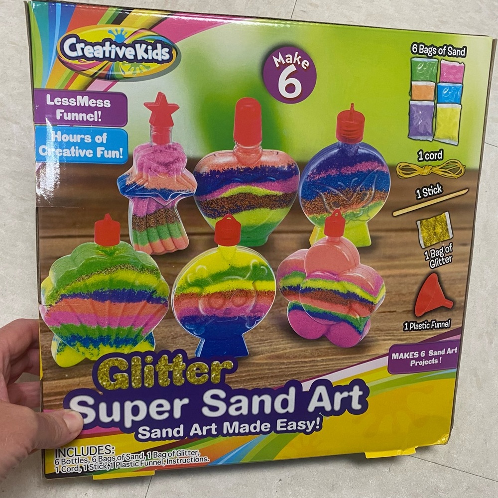 Creative kids Glitter Super Sand Art Kit